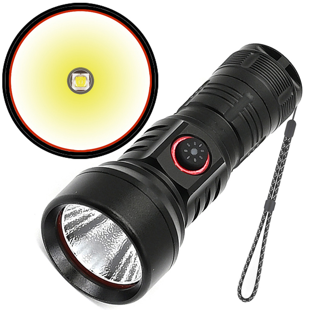 Mini portátil SST40 luz forte lanterna LED iluminação ao ar livre 18350 recarregável à prova dwaterproof água pequena la