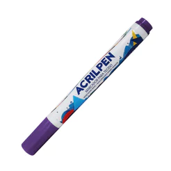 Caneta para tecido Acrilpen Violeta 516 Acrilex