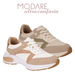 Tênis Feminino Leve Ultra Comfort Ortopédico Modare