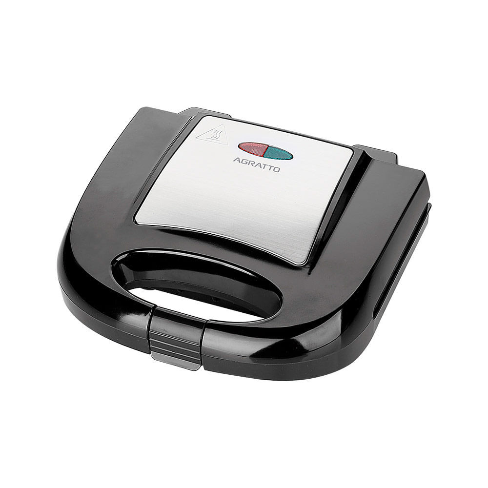 Sanduicheira Grill Agratto SID-02 Preto/Inox 220V