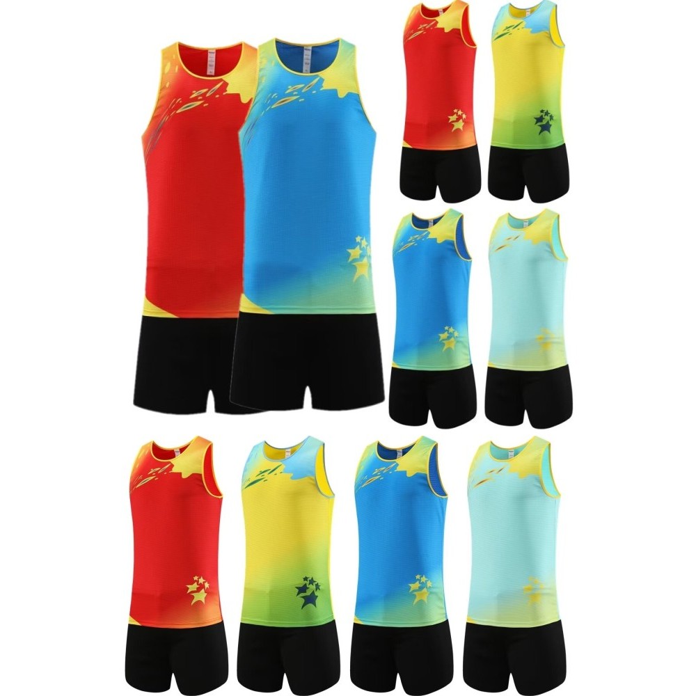 Masculino feminino estilo pista e campo terno de treinamento terno de competição estudantes do ensino fundamental crianç