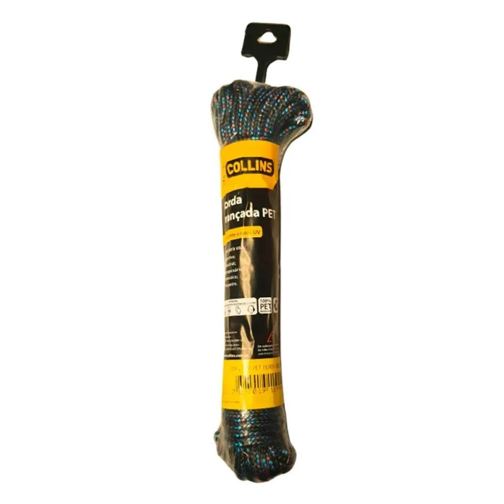 Corda Pet Trancada 10mm 10m 380 Kgf Collins 224510