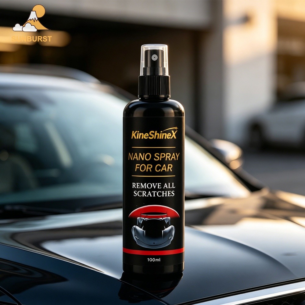 [Sunburst1 . br] Refrescante De Cores E Cuidados Profundos Spraies 100 Ml Universal Para Carros , Motocicletas , Barcos