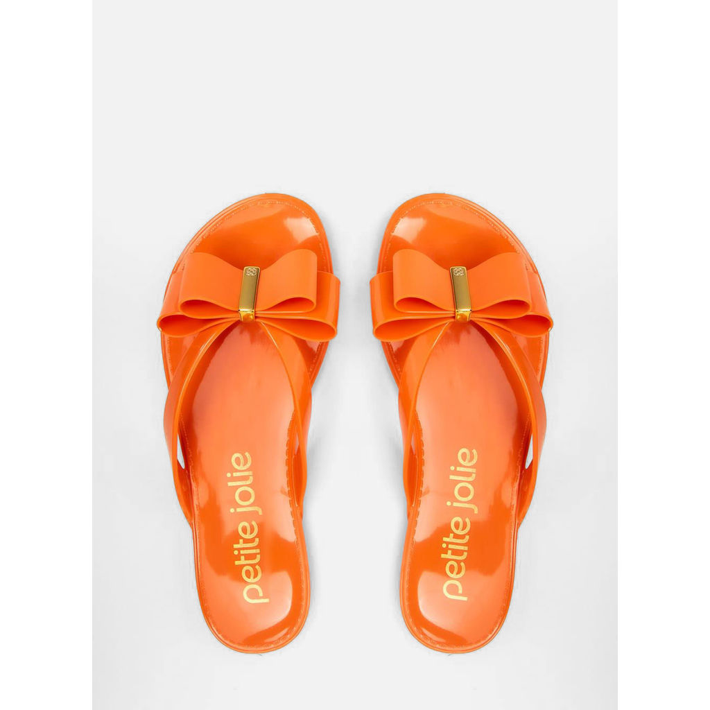 Chinelo Petite Jolie Lucky Laranja Tangerina PJ5585