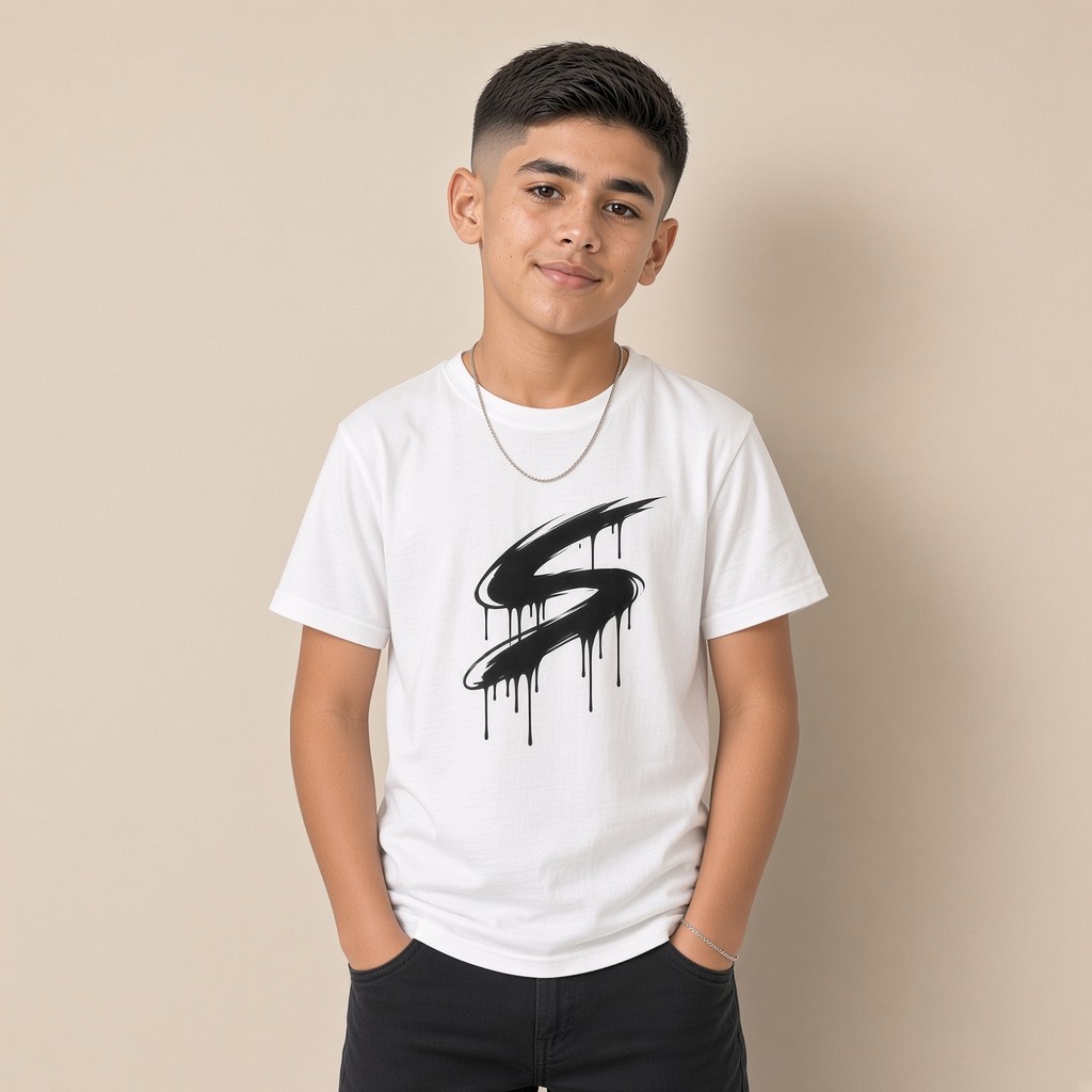 Camiseta Infantil e Juvenil Estampada S Derretendo 100% Algodão Premium Criança Personalizada Unissex Blusa Camisa Jovem