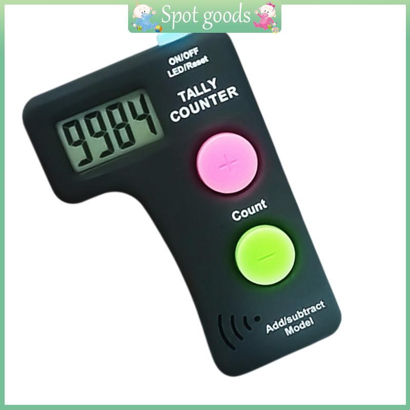 vivi Contador Dedo Digital Ajustável Ferramenta Contagem Manual Aperto Display LED Para Pontuação