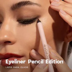 Lápis para Olhos Bronze com Dourado - Eyeliner Quartz Océane Edition 1,2g