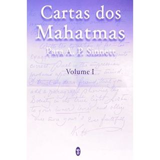 Livro CARTAS DOS MAHATMAS PARA A.P. SINNETT