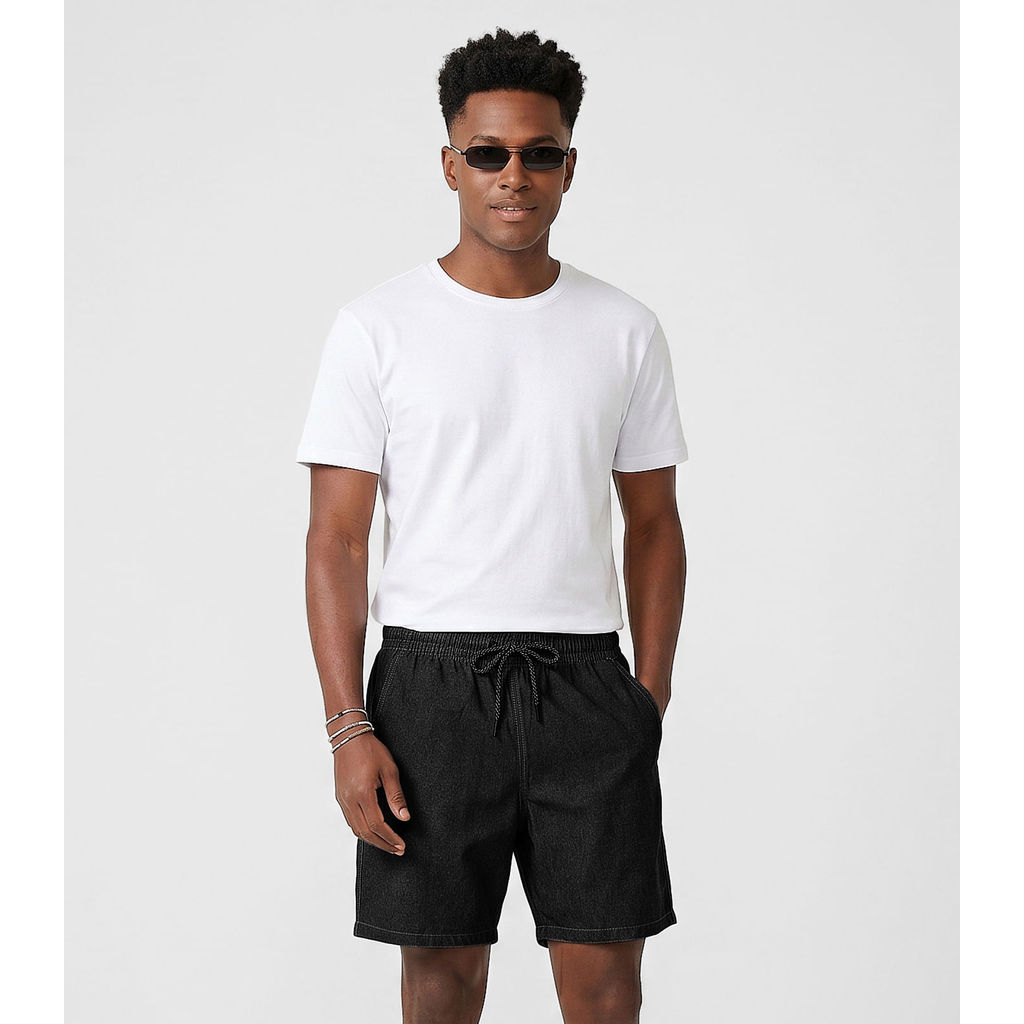 Bemuda Masculina Em Tactel Com Bolsos Filt Surf Cinza