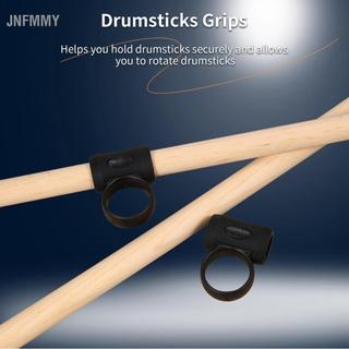 Jnfmmy Jnfmmy SIUKE Clipe de controle de baqueta, 2 peças, anel de dedo, baquetas auxiliares, acessórios