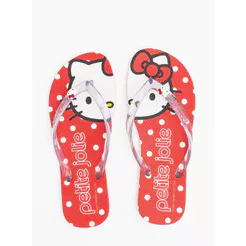 Chinelo Petite Jolie Translúcido/Hello Kitty 14 PJ7206HK