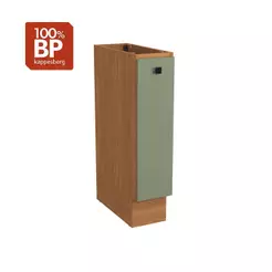 Nicho Porta Condimentos Kappesberg Pixel Tapajós/Verde Frevo 20cm
