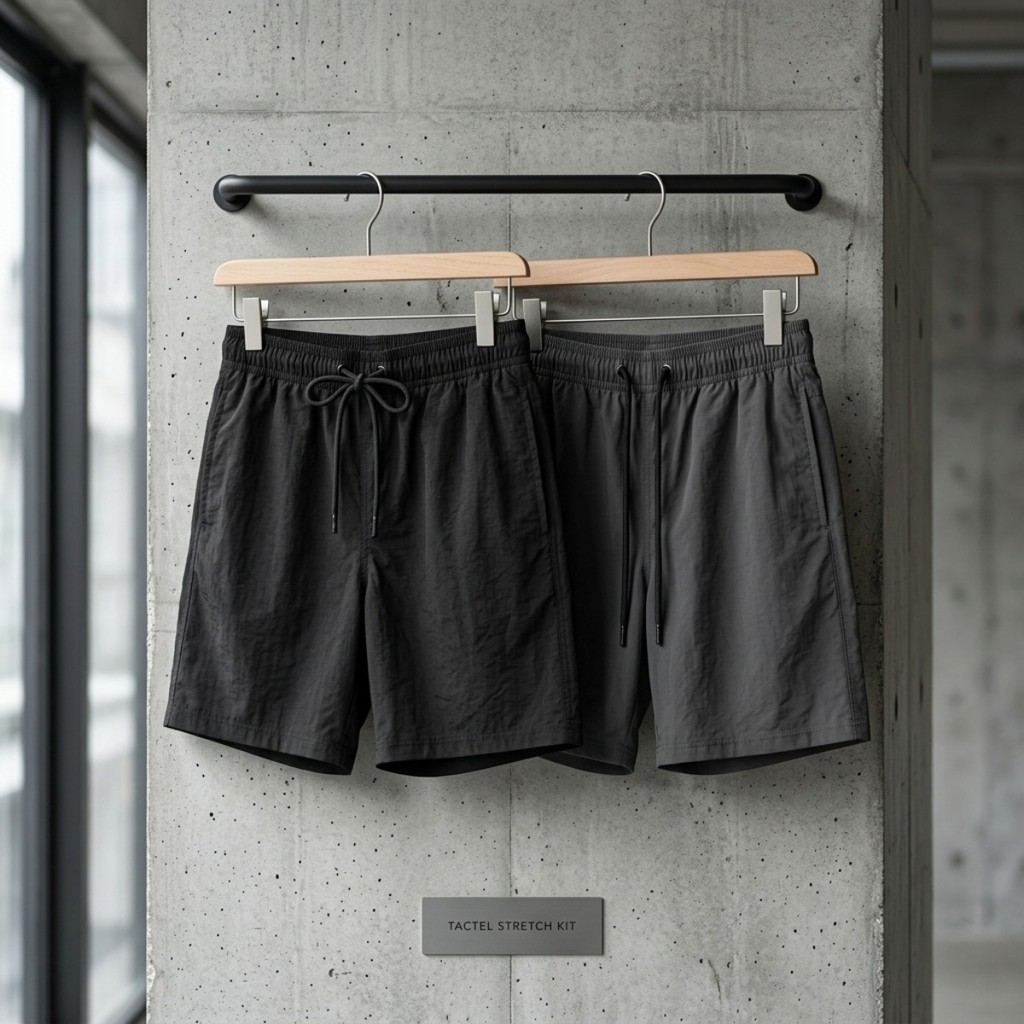 Kit 2 Bermudas Shorts Masculinos Tactel Elastano Esportivo Academia Treino Corrida Praia Casual