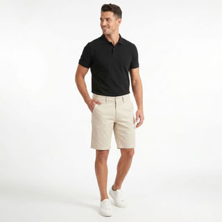 Bermuda Masculina Chino Ecxo Areia