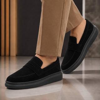 Sapato Mocassim Masculino Casual Plataforma Design Moderno Conforto Premium