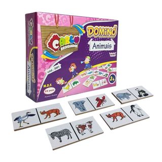 Jogo de Dominó Educativo Carlu