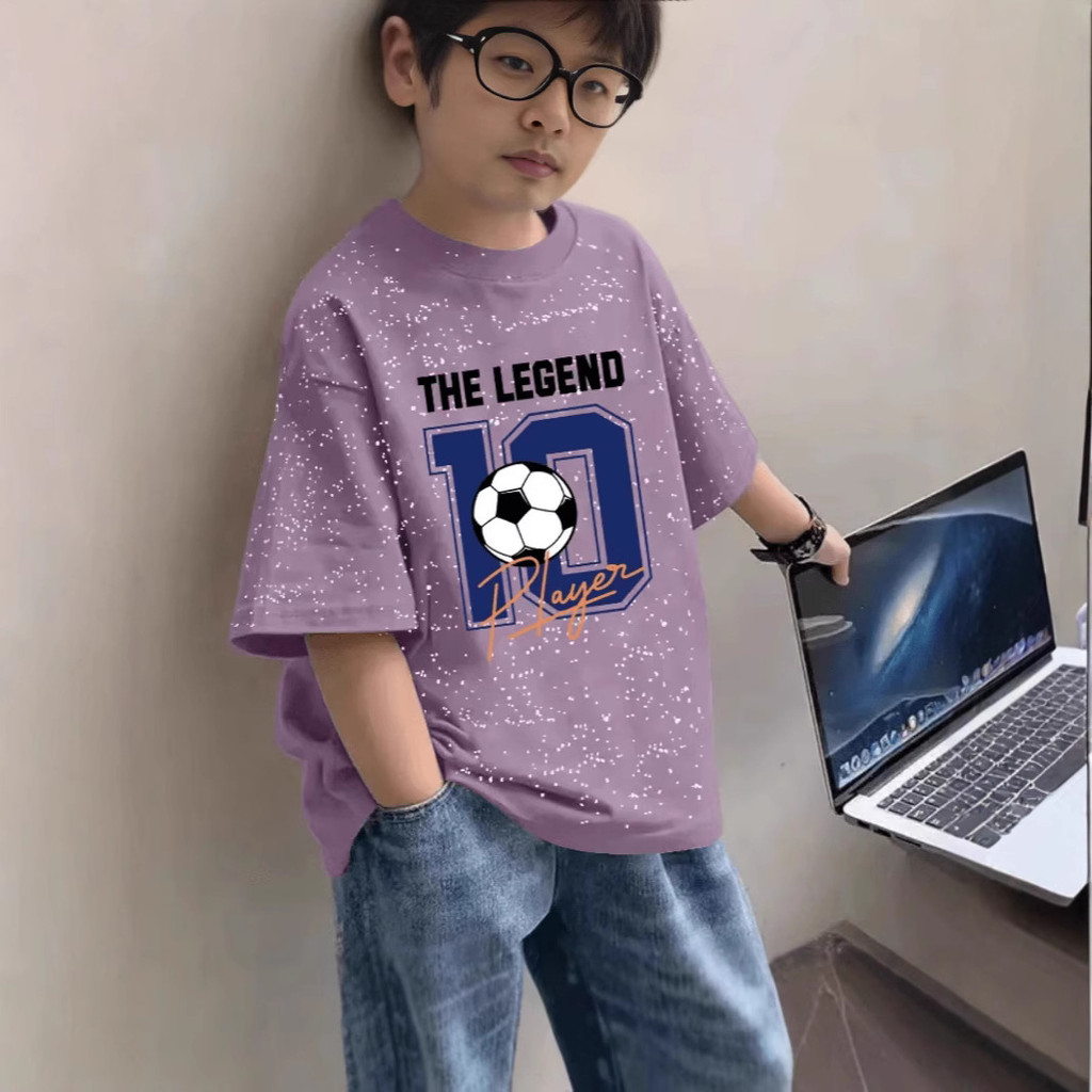 Meninos puro algodão manga curta camiseta 2024 verão médio grande crianças Casual bonito roupas infantis meninos Gypsoph