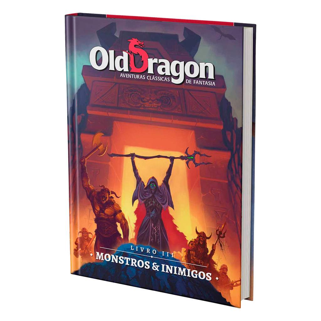 Old Dragon - Livro III: Monstros & Inimigos - 2ª Ed. - Livro RPG