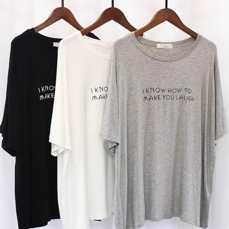 2026 novo estilo verão máscara Modal de manga curta camiseta feminina estilo fino solto Drape em torno do pescoço topo m