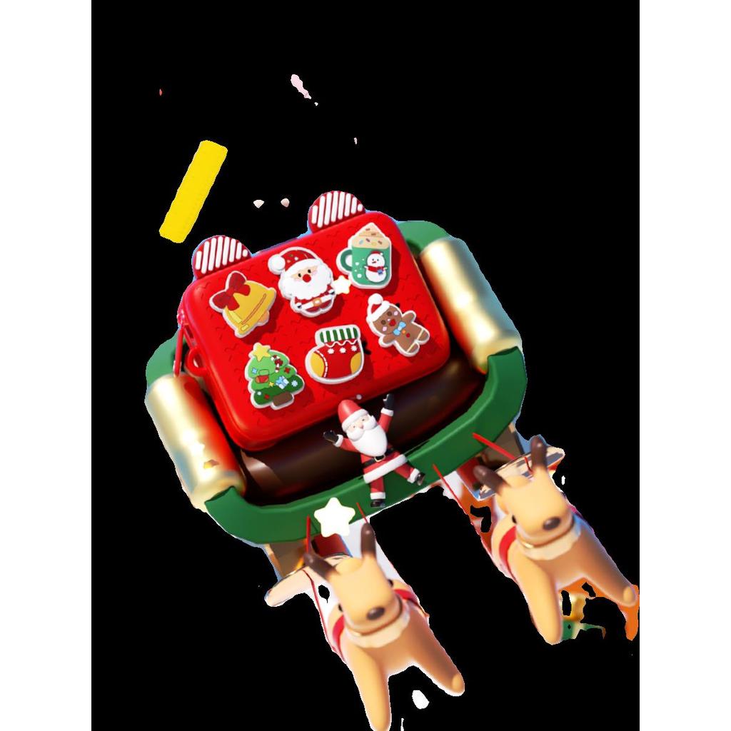 Novo estilo crianças mensageiro pequeno saco meninos meninas bebê DIY bonito bolsa de ombro ano novo papai noel fabrican