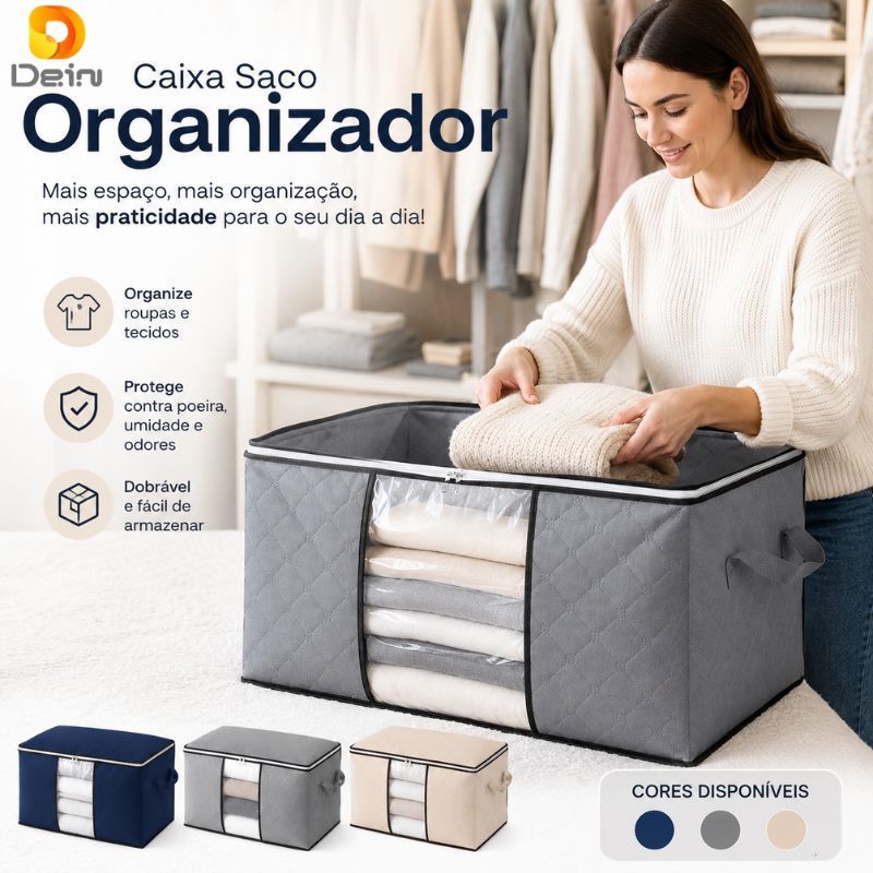 Caixa Saco Organizador Edredom Coberta Casaco Toalha Guarda Roupa Closet Armário Com Tampa Ecológico Anti-Poeira Umidade