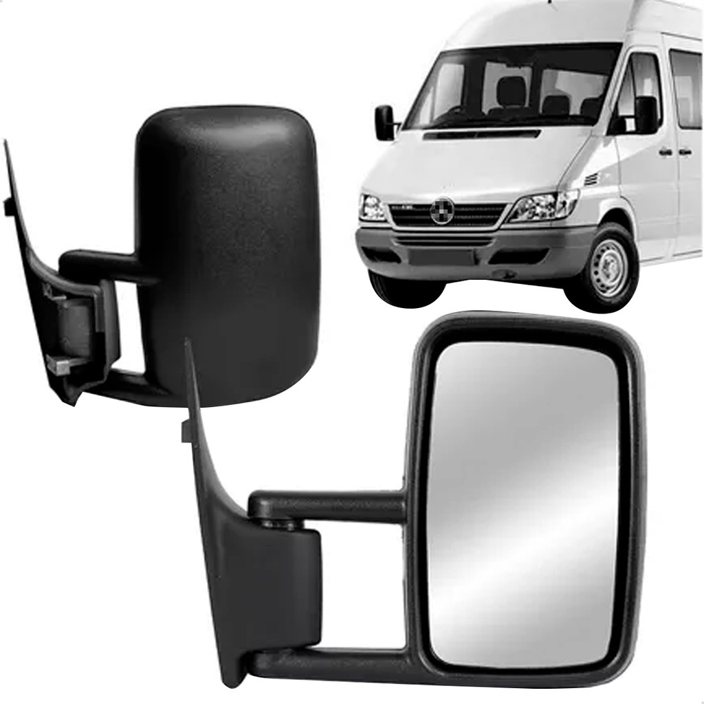 Par Retrovisor Sprinter 97 98 99 00 01 02 03 04 2005 2006 2007 2008 2009 2010 2011 Controle Manual em Oferta na Shopee