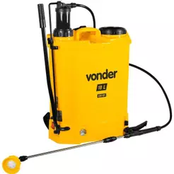 Pulverizador Costal 2 em 1 Manual ou a Bateria 18 Litros VONDER