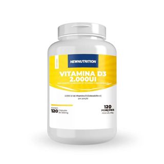 Vitamina D 2000UI - 120 Softgels - NewNutrition em Oferta na Shopee