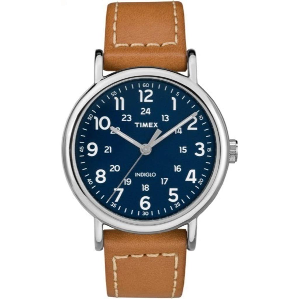 Relógio masculino TIMEX TW2R42500 com mostrador azul [importação oficial] [importação paralela]