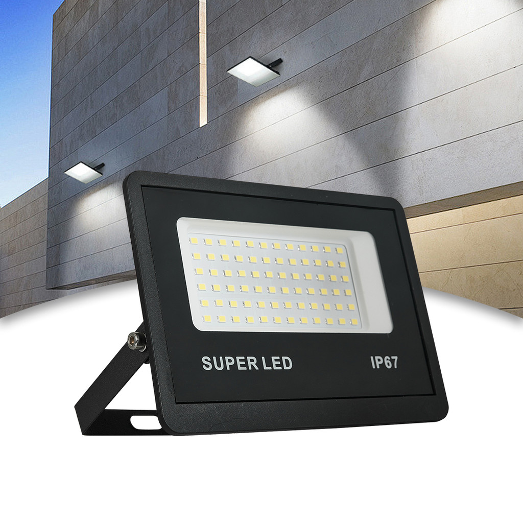 KIT 1 a 4 Refletor LED 300W Holofote Super Potente à Prova d'Água Área Externa Econômico IP67 Bivolt em Oferta na Shopee