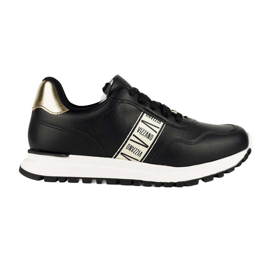 Tênis Vizzano Casual com Detalhe Dourado