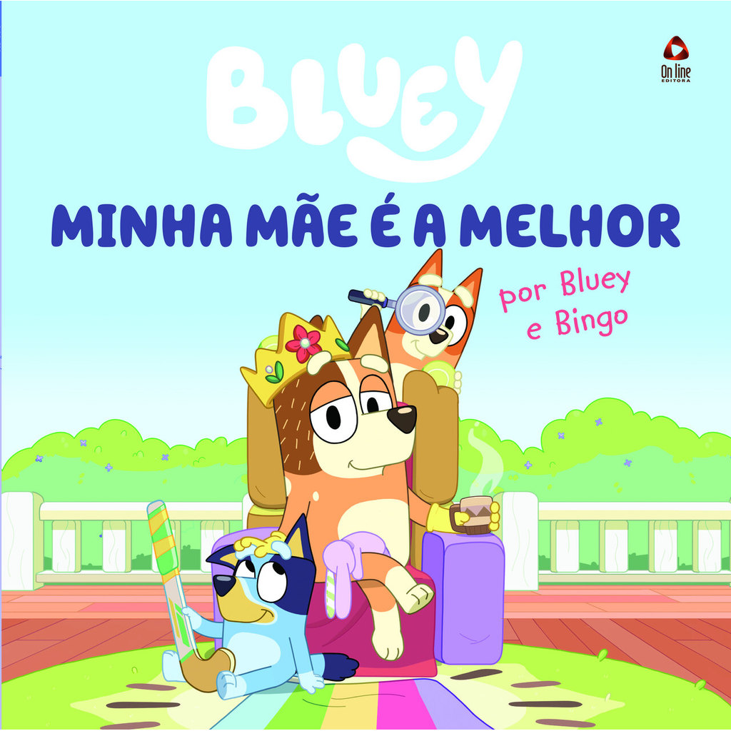 Bluey Livro de História - Minha Mãe é a Melhor em Oferta na Shopee