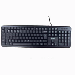Teclado USB padrão ABNT2 com fio