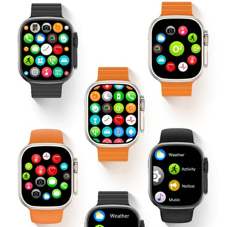 Relógio Inteligente T900 Ultra 2025 Série 9 Ultra | Presente de Natal Ideal com Tela 2.2 Polegadas e Bússola Inclusa em Oferta na Shopee