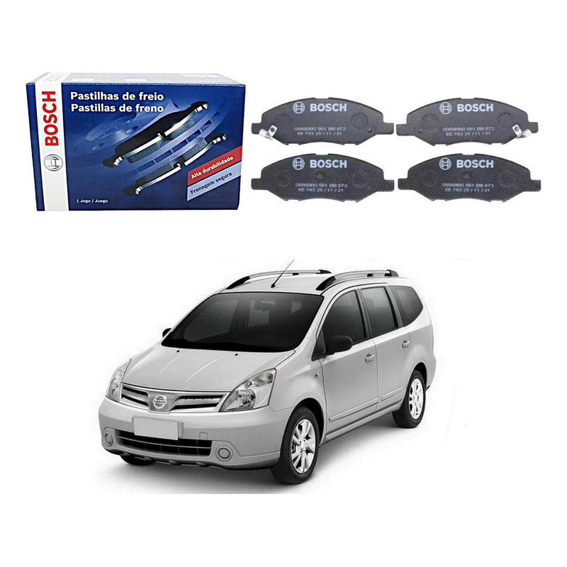 Pastilha Freio Dianteira Grand Livina 1.8 2009 A 2014 em Oferta na Shopee