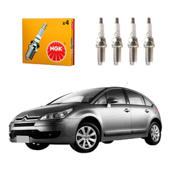 Jogo Velas Ngk C4 Hatch 1.6 16v 2.0 16v Flex 2006 A 2012