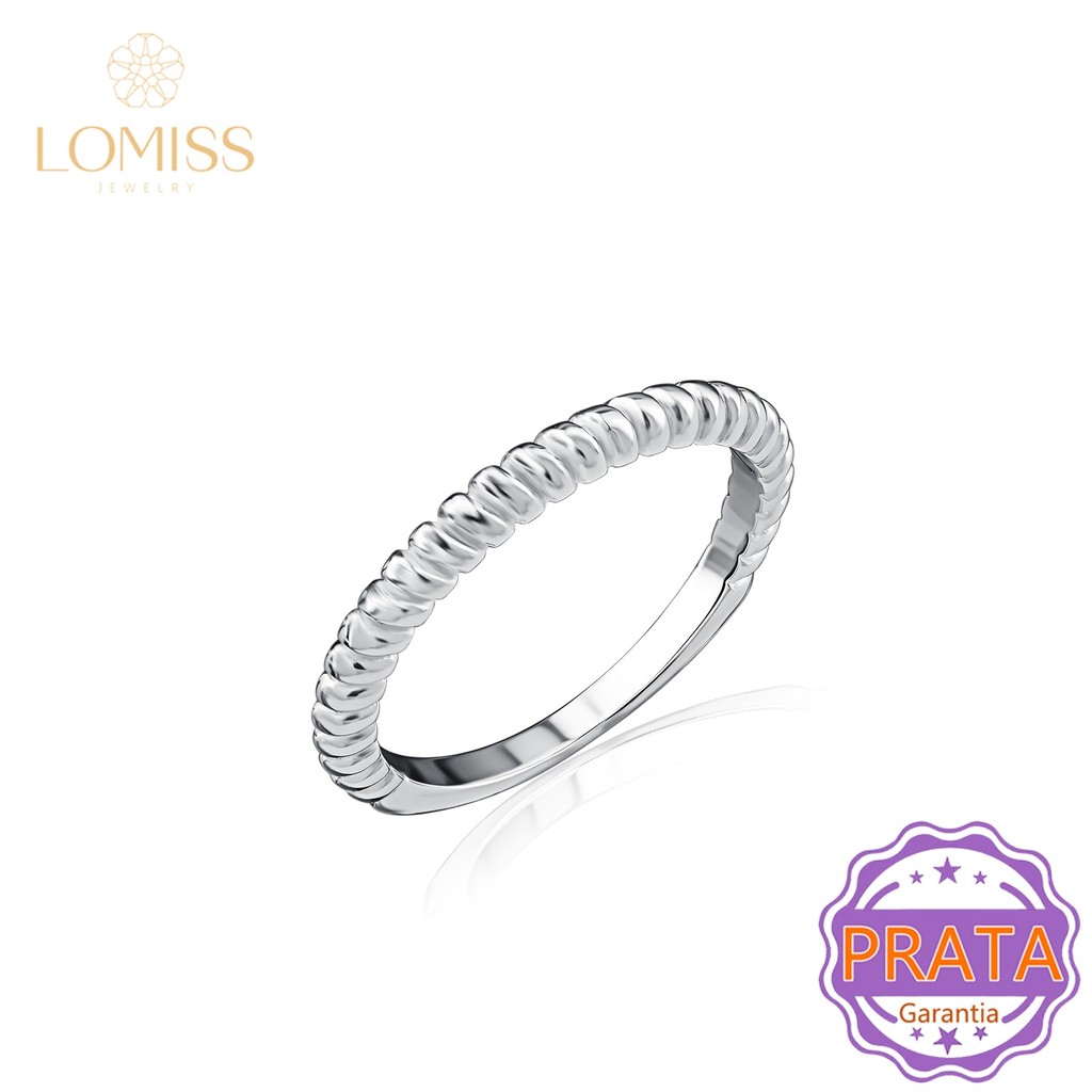Anel de Prata 925 De Aliança Torcido Entrelaçado -  Círculo Vários Tamanhos - Presente Perfeito em Oferta na Shopee