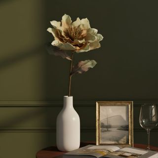 Flor Decorativa - Magnolia Verde Menta - 1m - 1 unidade - Florarte - Rizzo em Oferta na Shopee