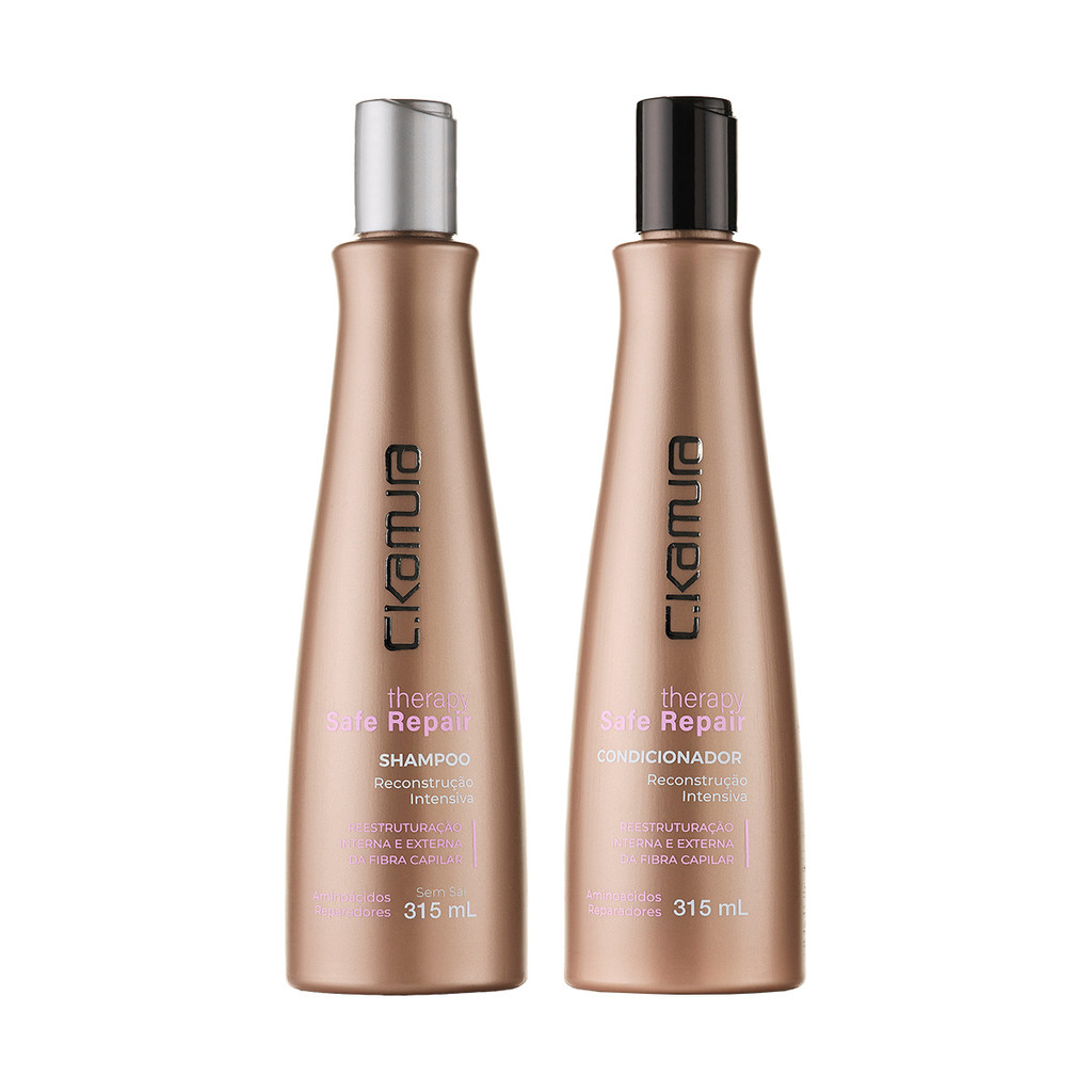 Kit C.Kamura Safe Repair com Shampoo e Condicionador  em Oferta na Shopee