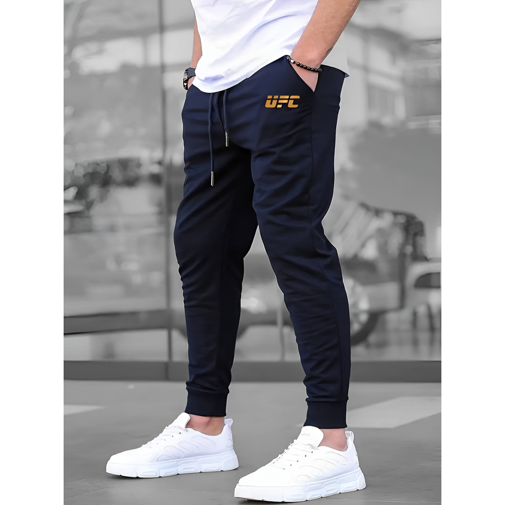 Calça Moletom Fitness Algodão Ufc Gym Arte Fitness Unissex