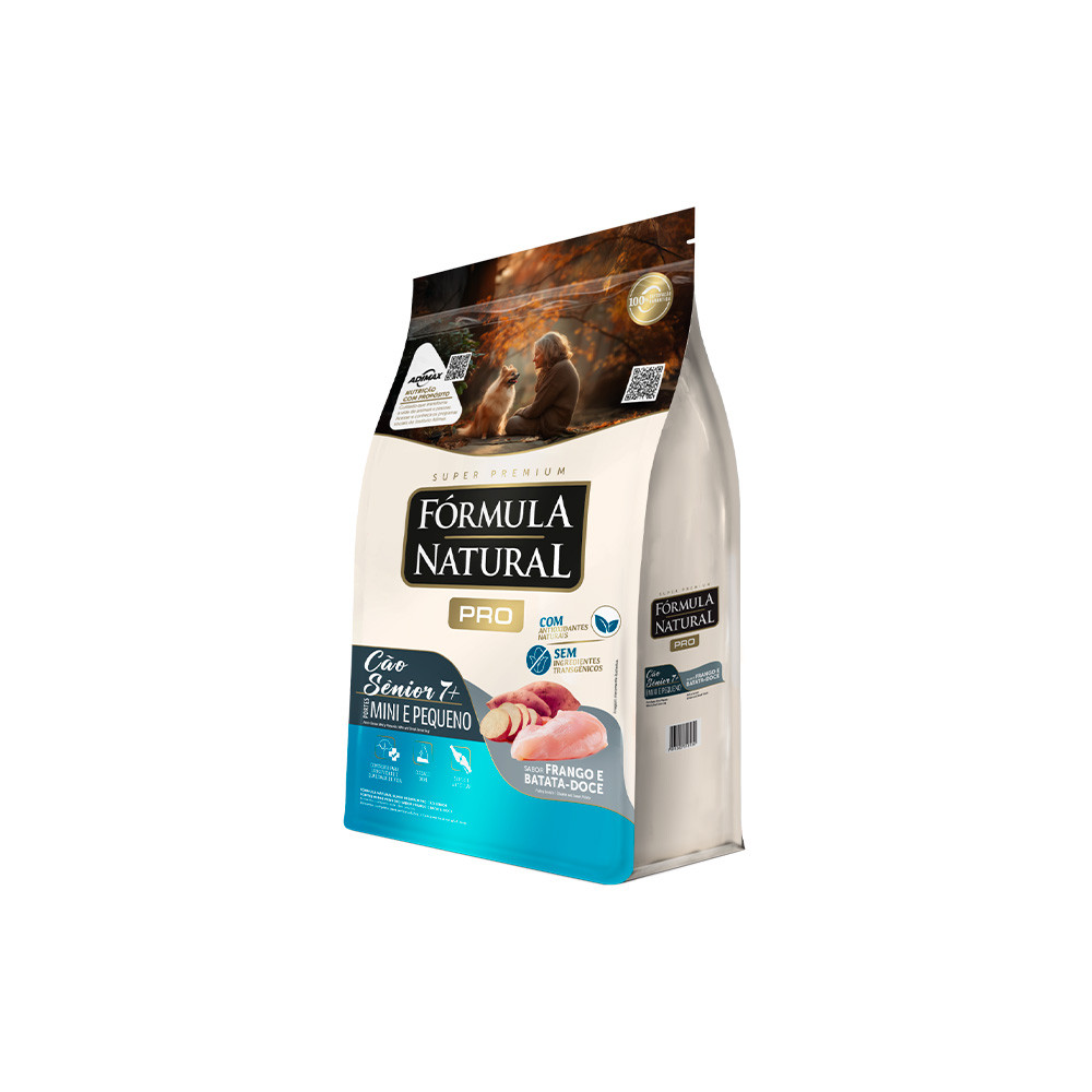 FORMULA NATURAL PRO CAES IDOSOS SENIOR 7+ MIN E PEQUENOS 1KG — imagem 2 de 2