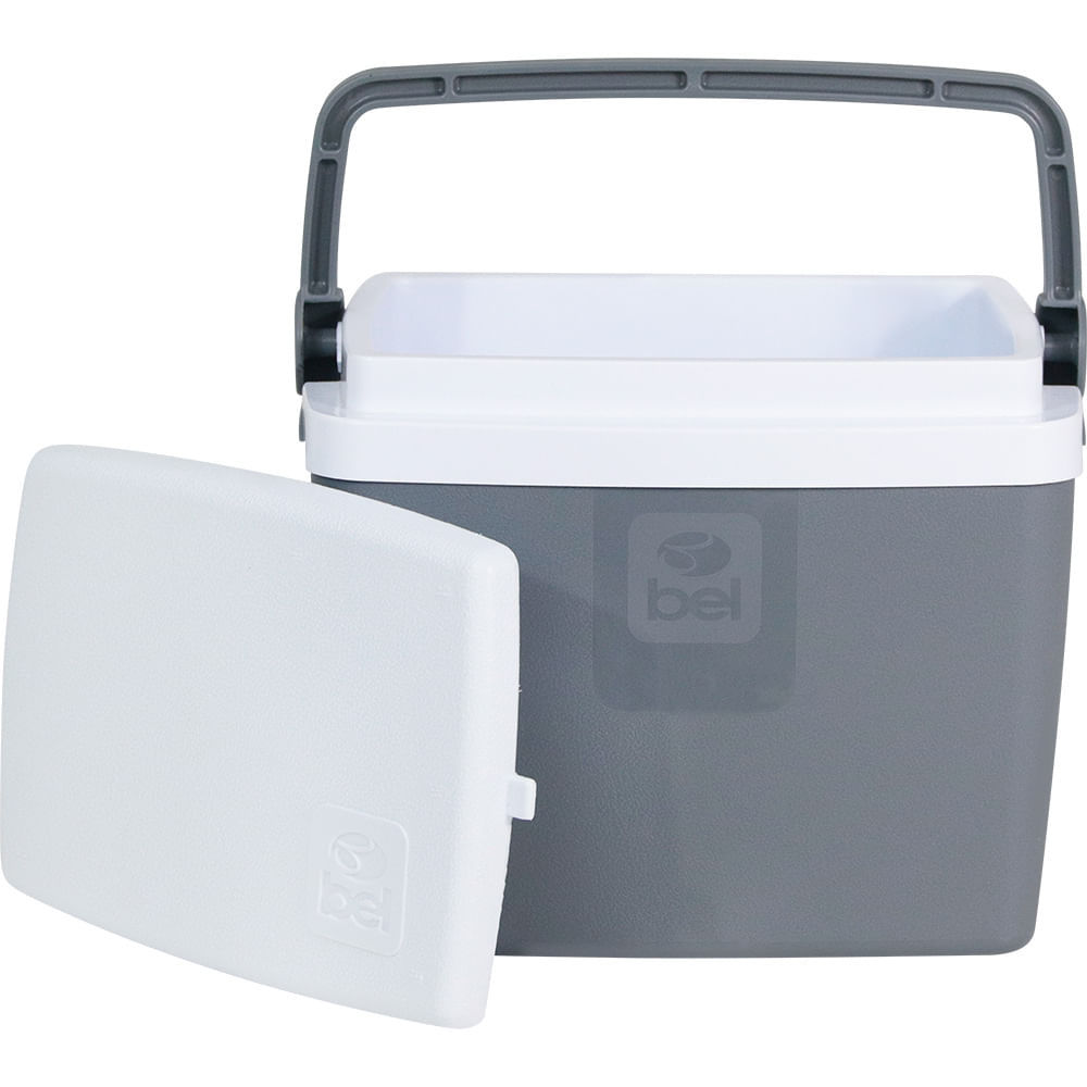 Caixa Térmica 6 Litros Cinza Bel em Oferta na Shopee