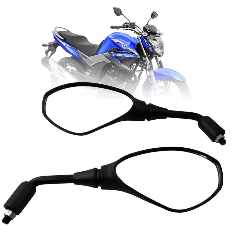 Par Retrovisor Gs 650 F800 Bmw Fixo Honda/Yamaha — imagem 2 de 2