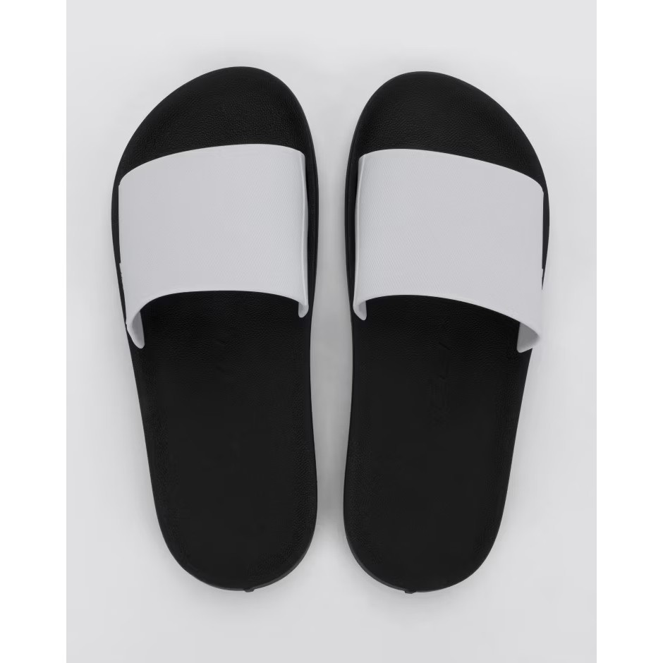 CHINELO MASCULINO RIDER FEEL SLIDE PRETO/BRANCO - N. 43/44