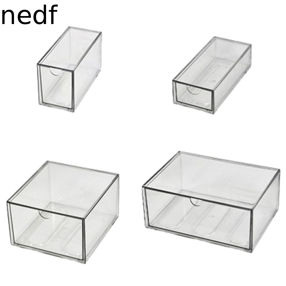 Prateleira Organizadora Transparente NEDFS , Caixa De Armazenamento De Mesa Tipo Gaveta Empilhável , Multifuncional