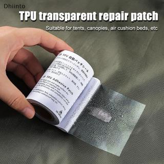 [Dhiint] Remendo De Reparo Transparente Tpu , Fita De Barraca , Vazamento À Prova D'água Em