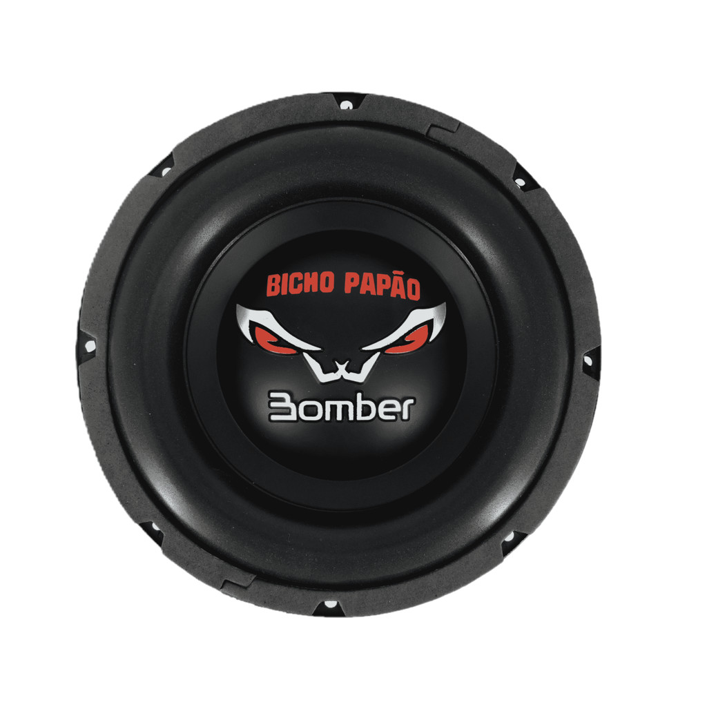 Alto Falante Subwoofer Bomber 8 Polegadas 600w Grave Absurdo Preto