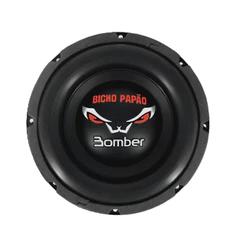 Alto Falante Subwoofer Bomber 8 Polegadas 600w Grave Absurdo Preto