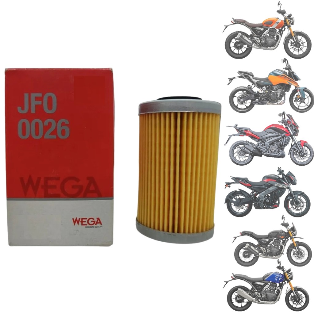 FILTRO DE OLEO BAJAJ DOMINAR 400 250 200 KTM DUKE 390 200 KTM 250 WEGA JFO0026