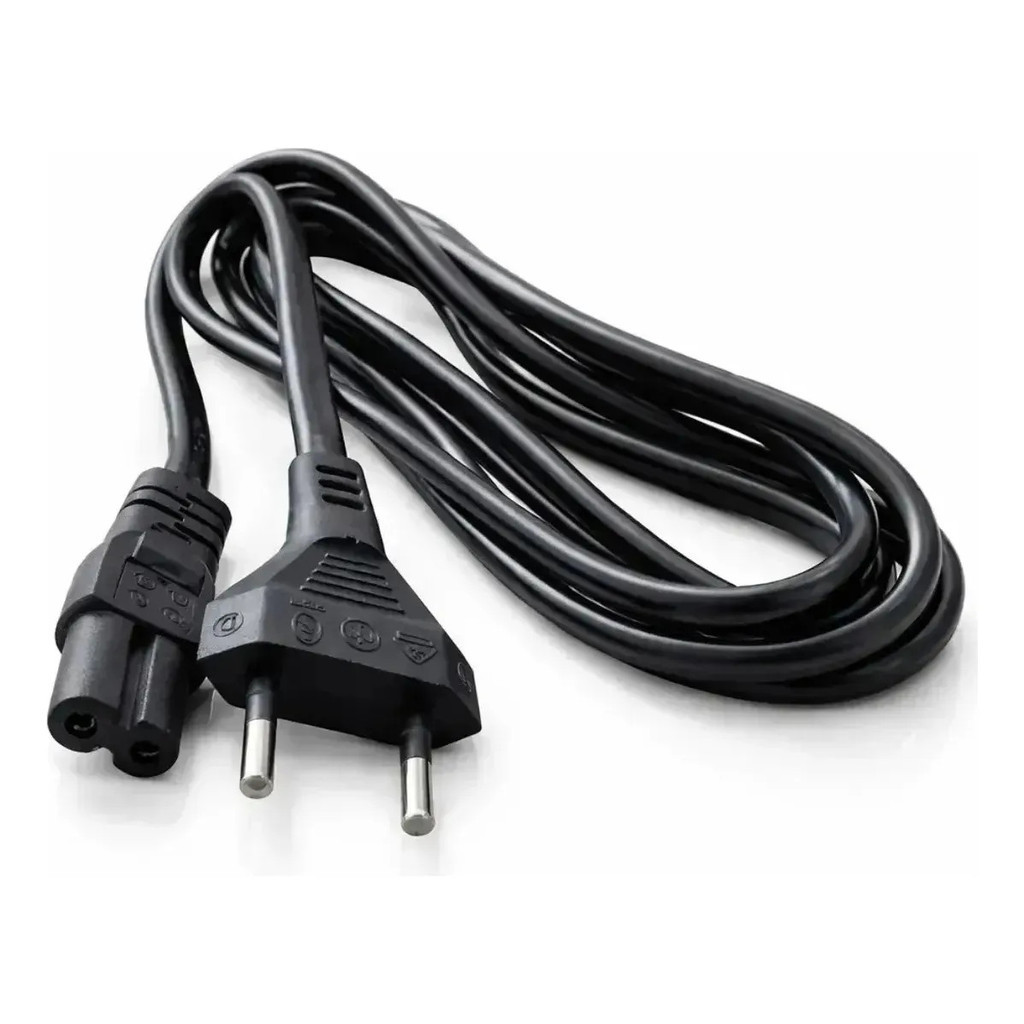 Cabo Alimentação Bipolar Para Tv Monitor E Home Theater